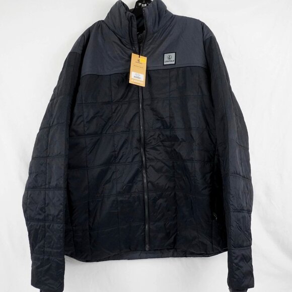 Leupold Santiam Jacket in black-charcoal - Picture 5 of 9